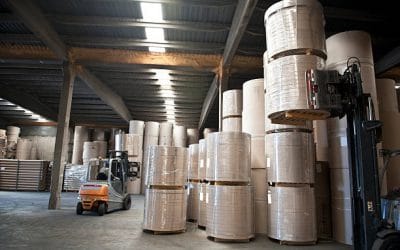 Paper Roll tracking with RFID at paper factories