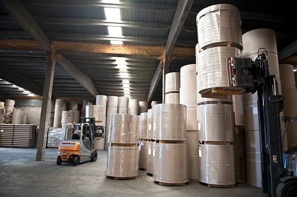 Paper Roll tracking with RFID at paper factories