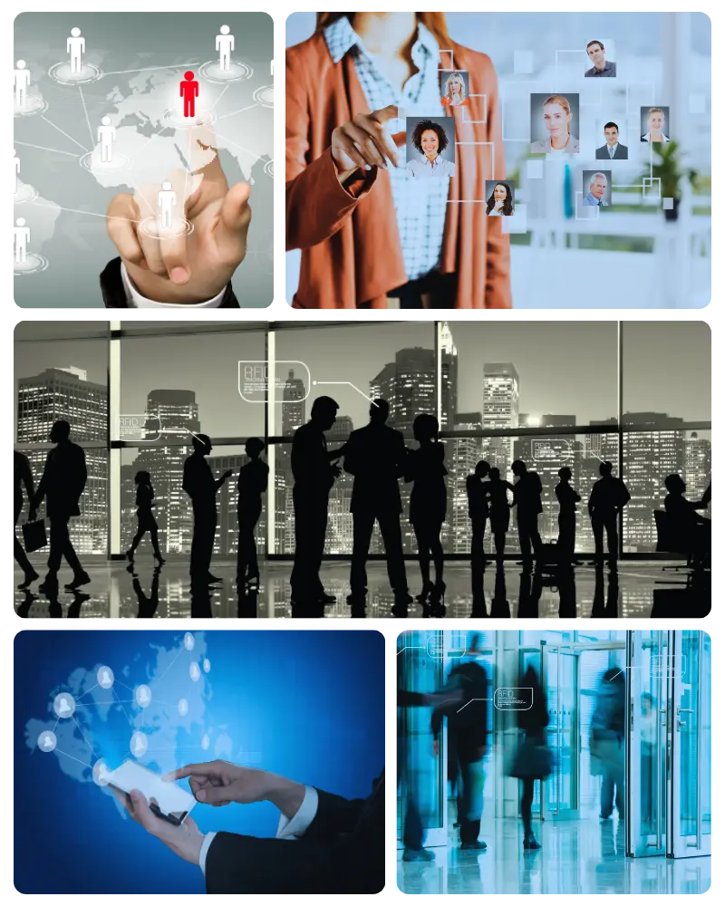 Personel takibi hızlı sayım görsel